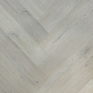 Bleached Oak Herringbone